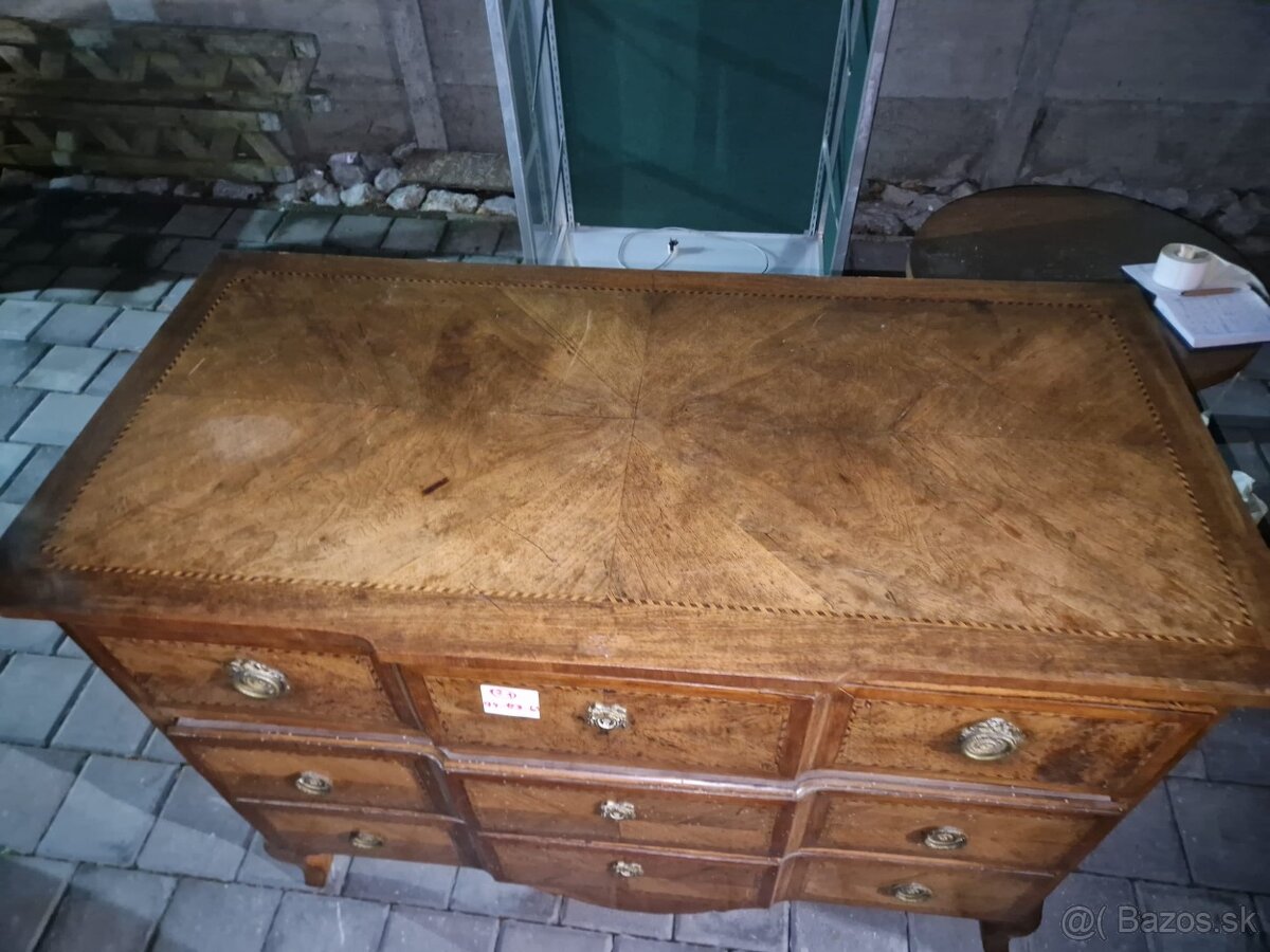21 - Predám starožitnú komodu v štýle klasicizmu - 2