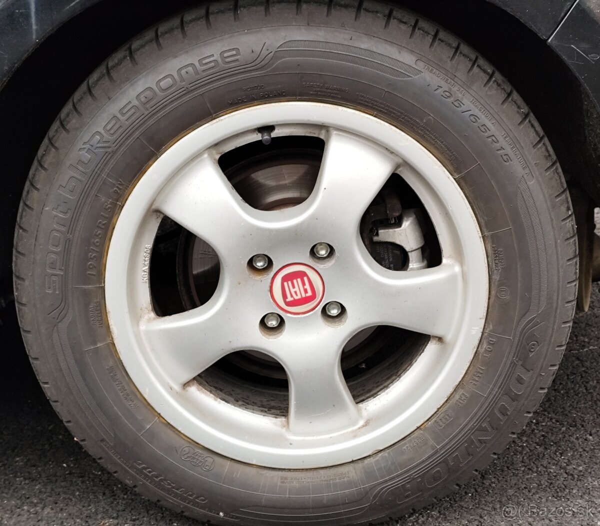 Komplety 4x98, 195/65R15, 7Jx15H2, ET43, Dunlop, letné - 2