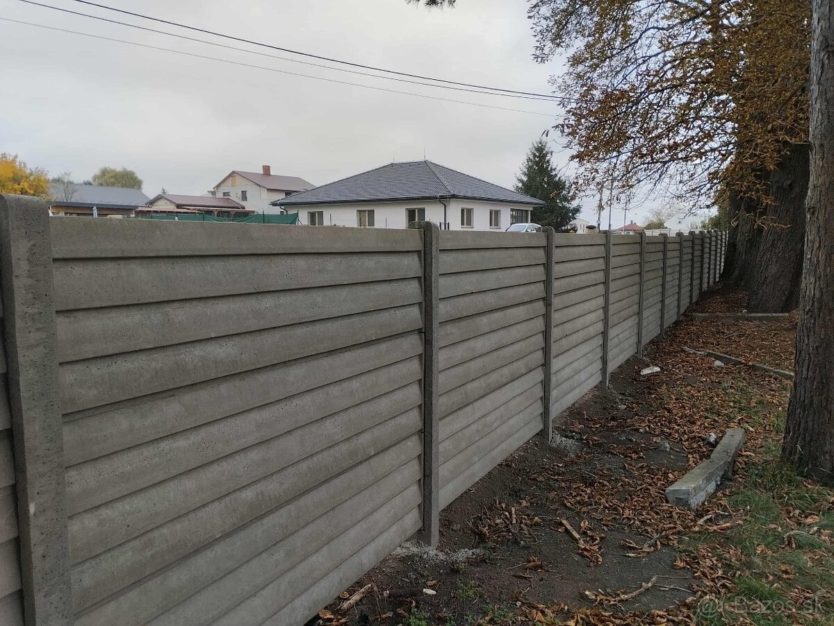 Betónové ploty Stará Ľubovňa - 2