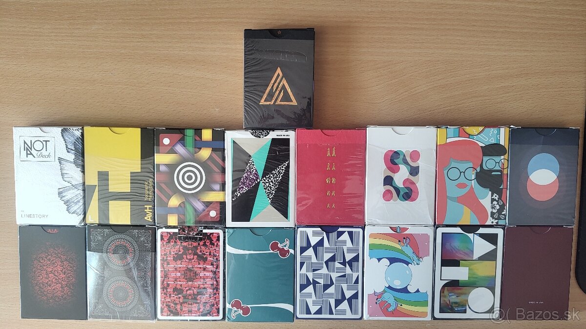 NOVÉ hracie karty priamo z mojej zbierky. - 2