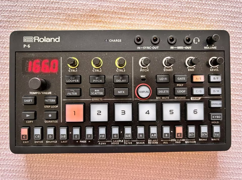 Roland P-6 Compact Creative Sampler - 2