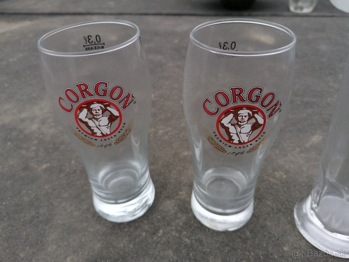 Predám sklenené pivové poháre - 2