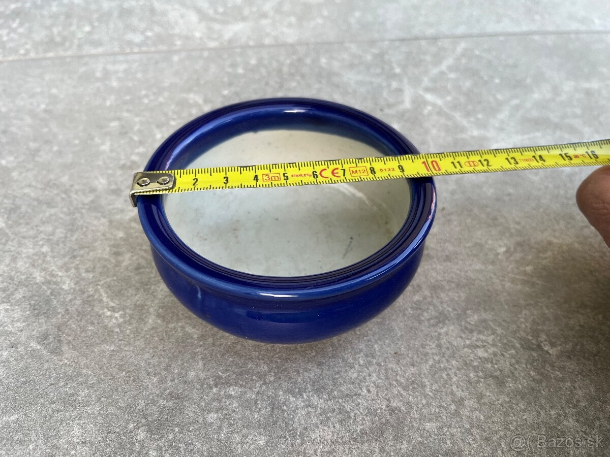 Predám modrú keramickú misku - 2