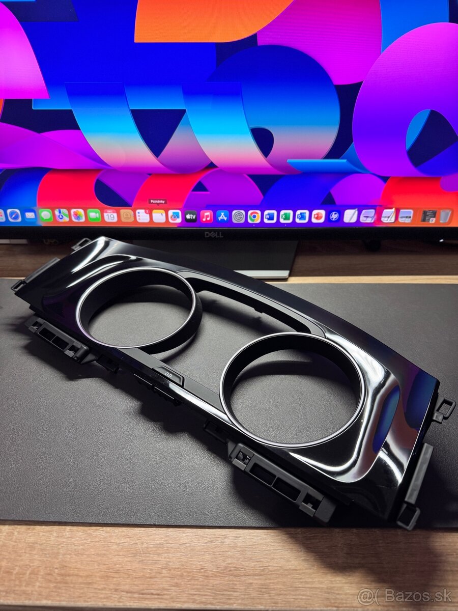 Rámček budíkov Golf 7 pianoblack - 2