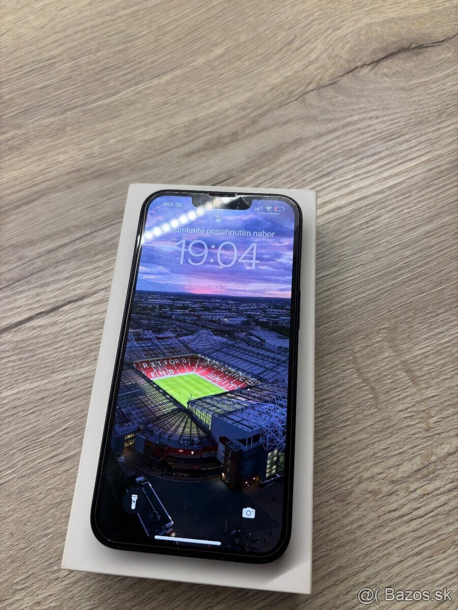 iphone 13 128gb black ako novy - 2