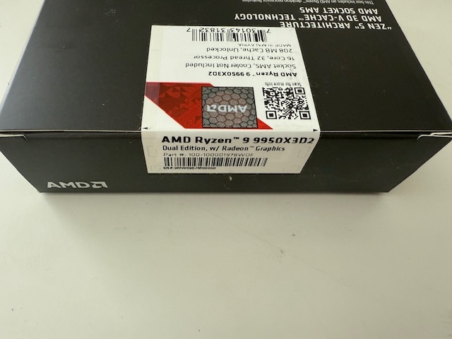 AMD Ryzen 9 9950X3D2 - 2
