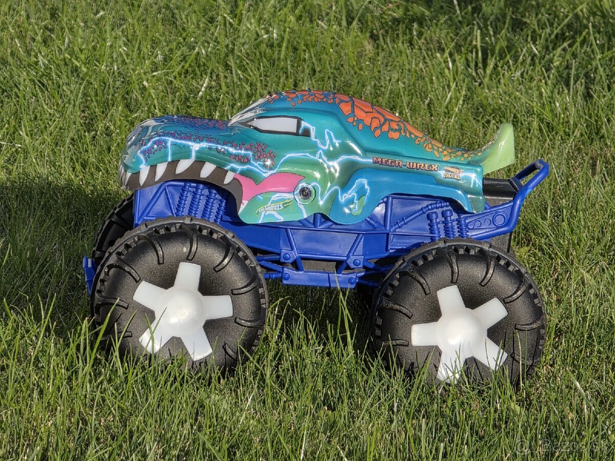 Mattel Hot Wheels RC Monster Trucks Mega, auto na dialkove - 2