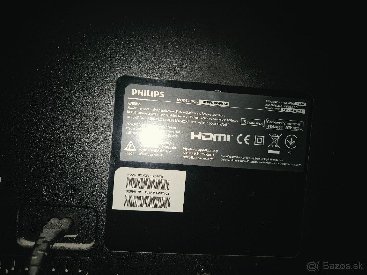 Predam tv PHIPLIPS 42" - 2