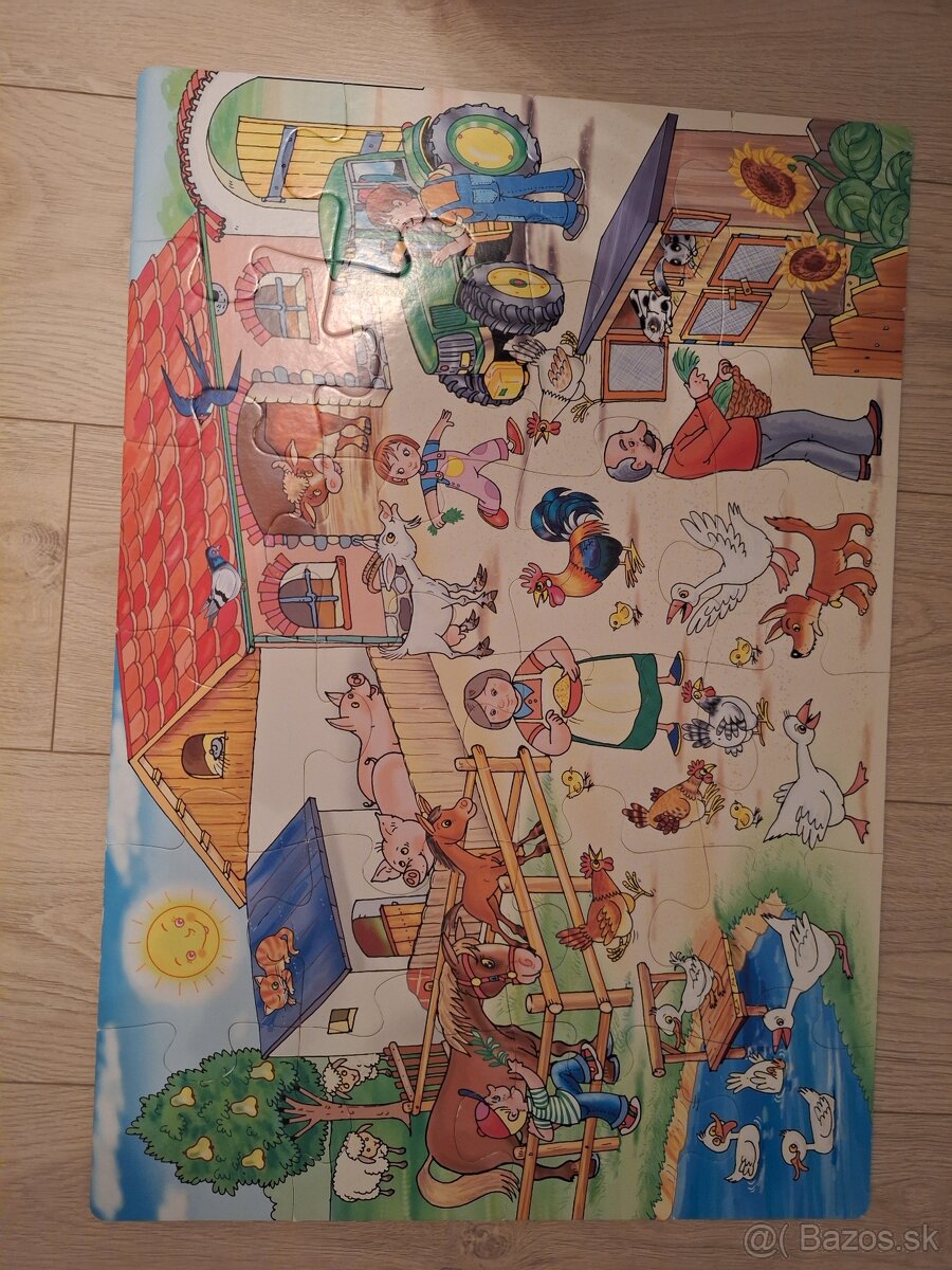 Detske puzzle - Big puzzle farma - 2
