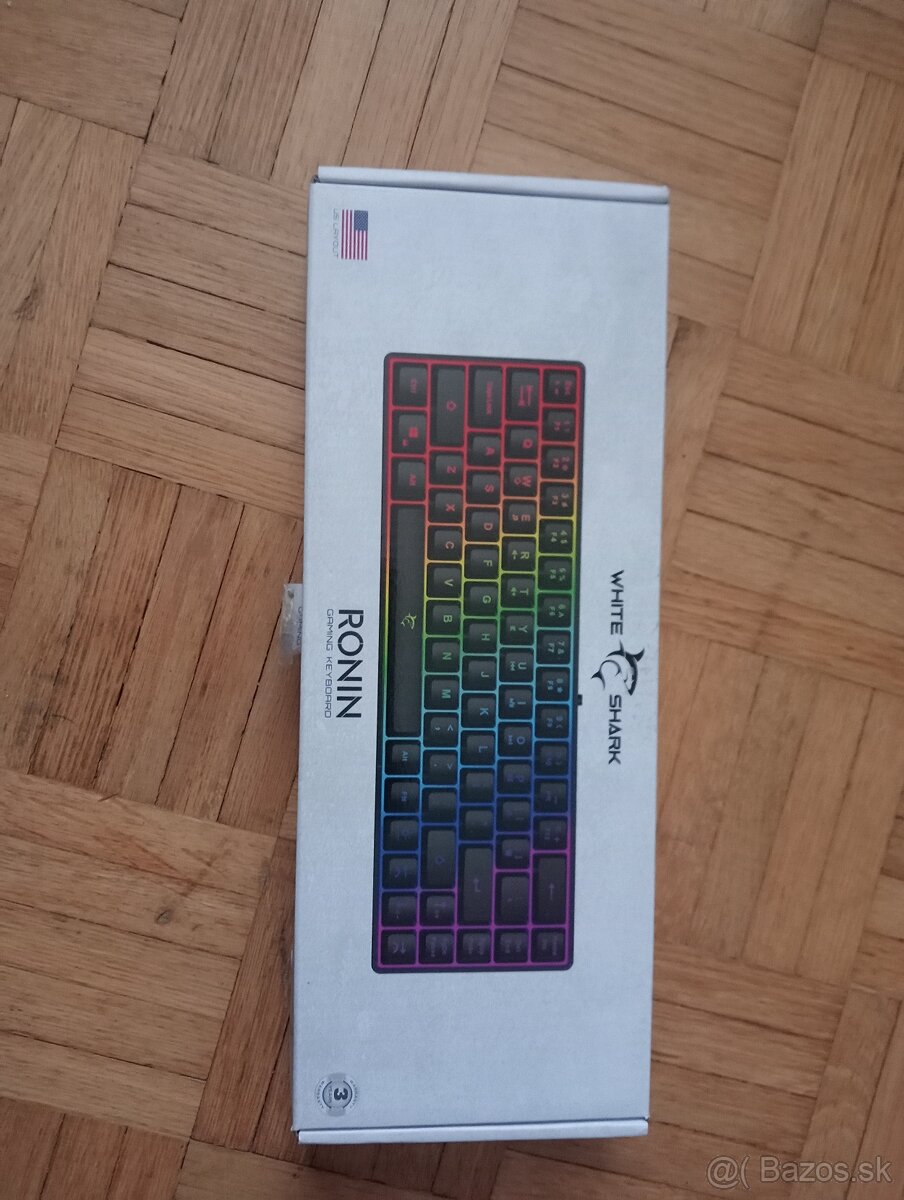Klávesnica white shark ronin - 2