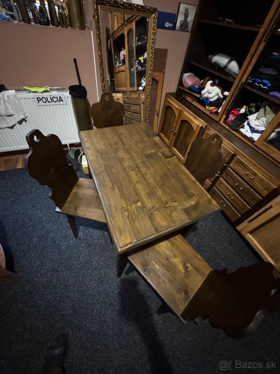 Stol a stoličky - 2