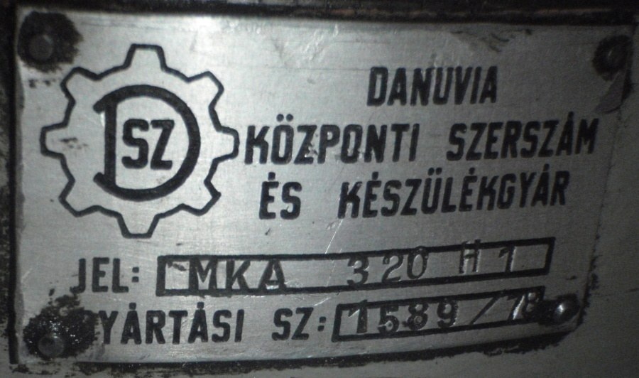 Stůl otočný MKA 320 pr.315mm (6003.) - 2