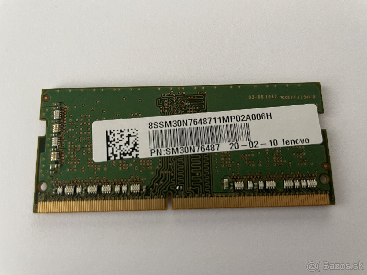 4GB DDR4 pre notebook - 2