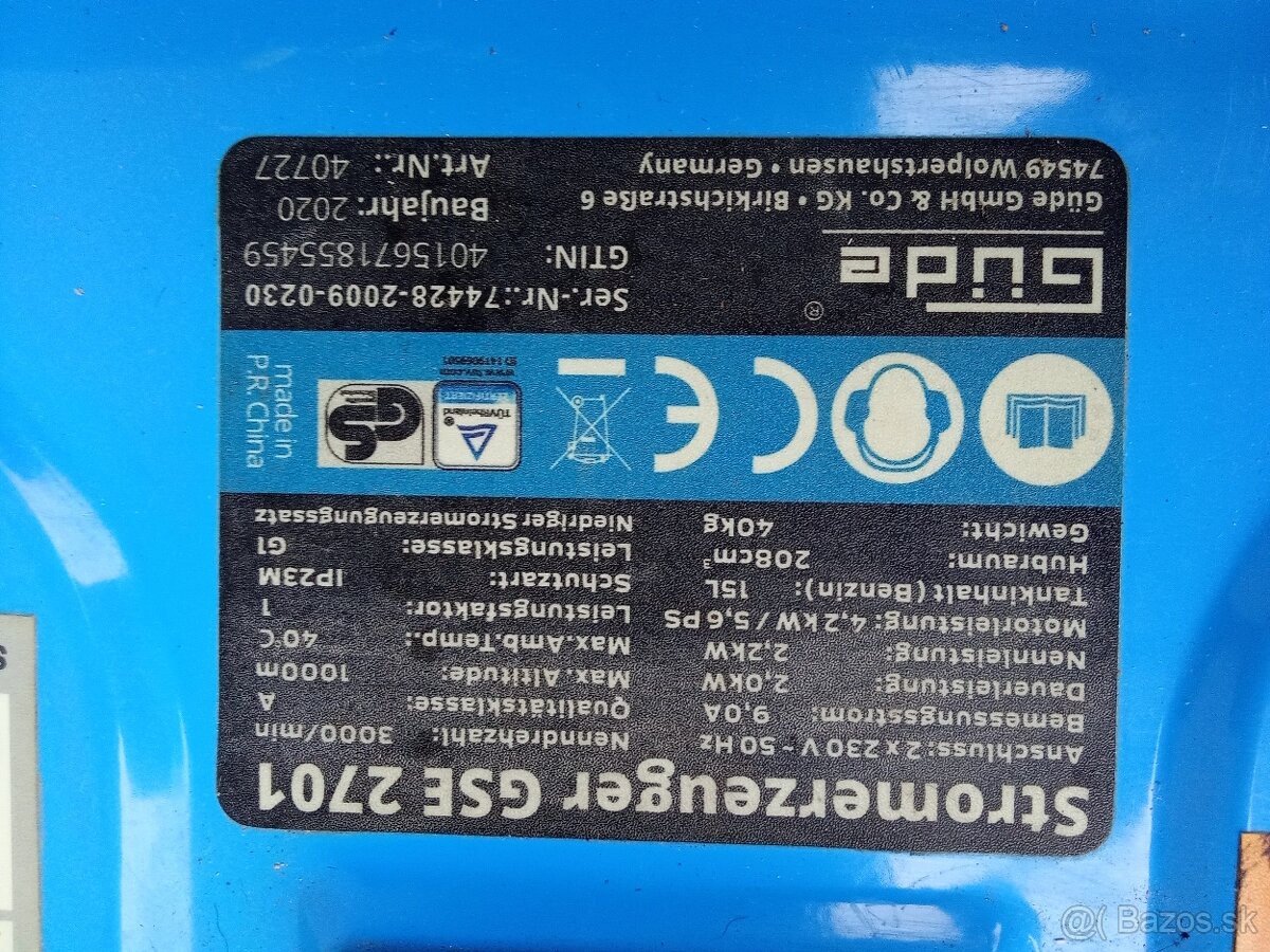 Centrala GUDE gs 2701 - 2