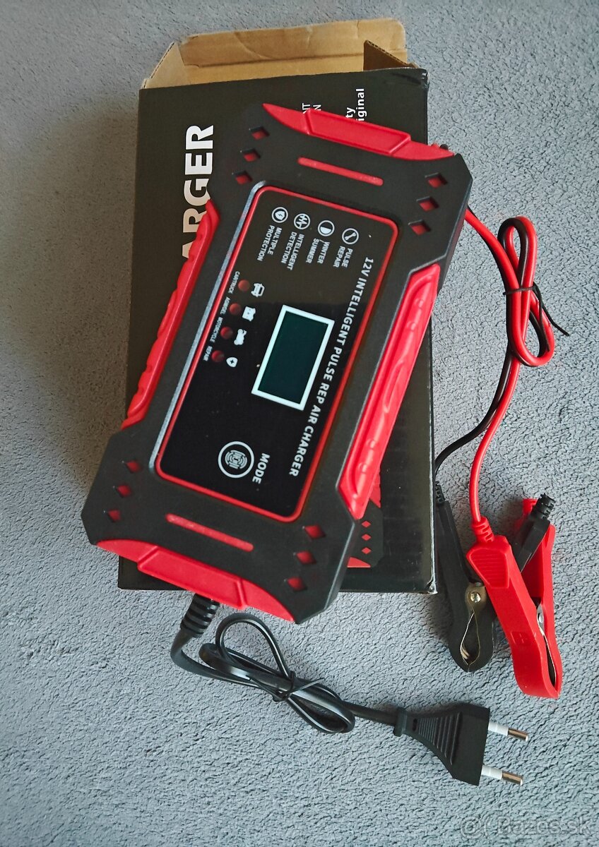 Inteligentná smart autonabijacka 12v /24v pre auto aj moto - 2