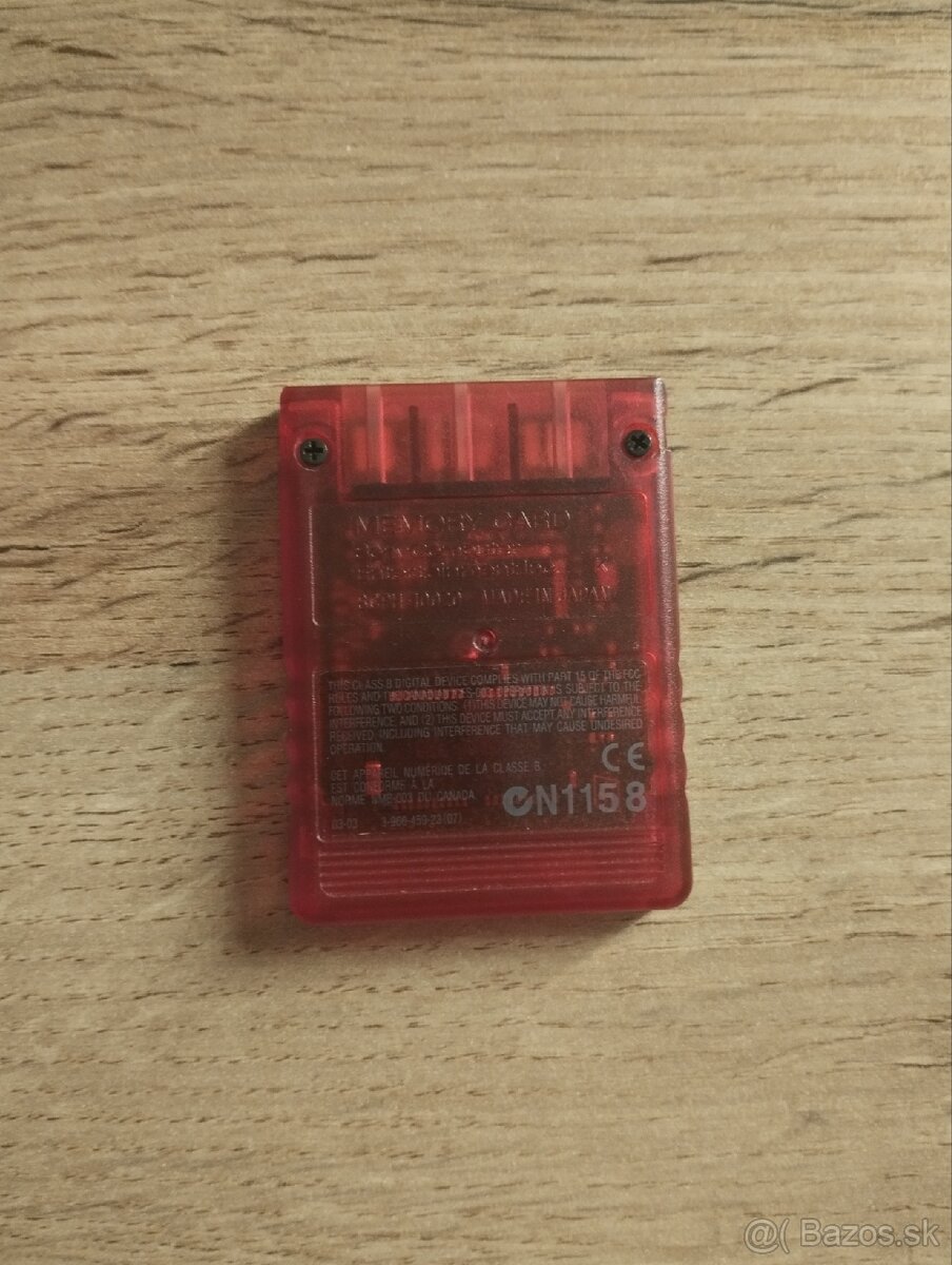 Playstation 2,PS2 memory card - 2