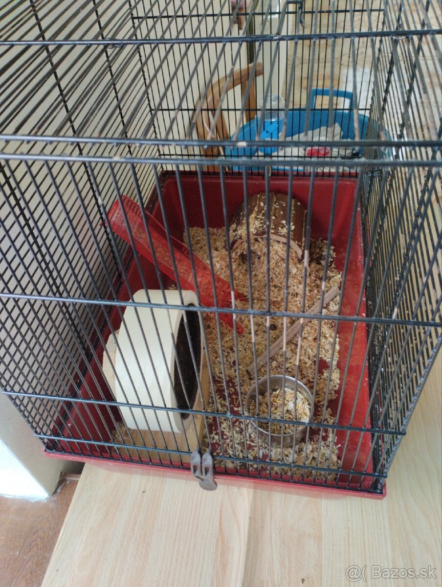 Predám klietku so škrečkom - 2