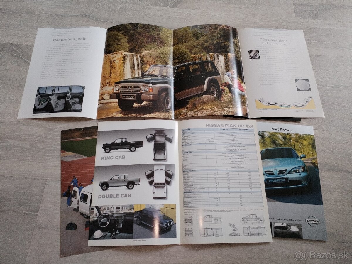 Prospekty nissan patrol gr a iné - 2