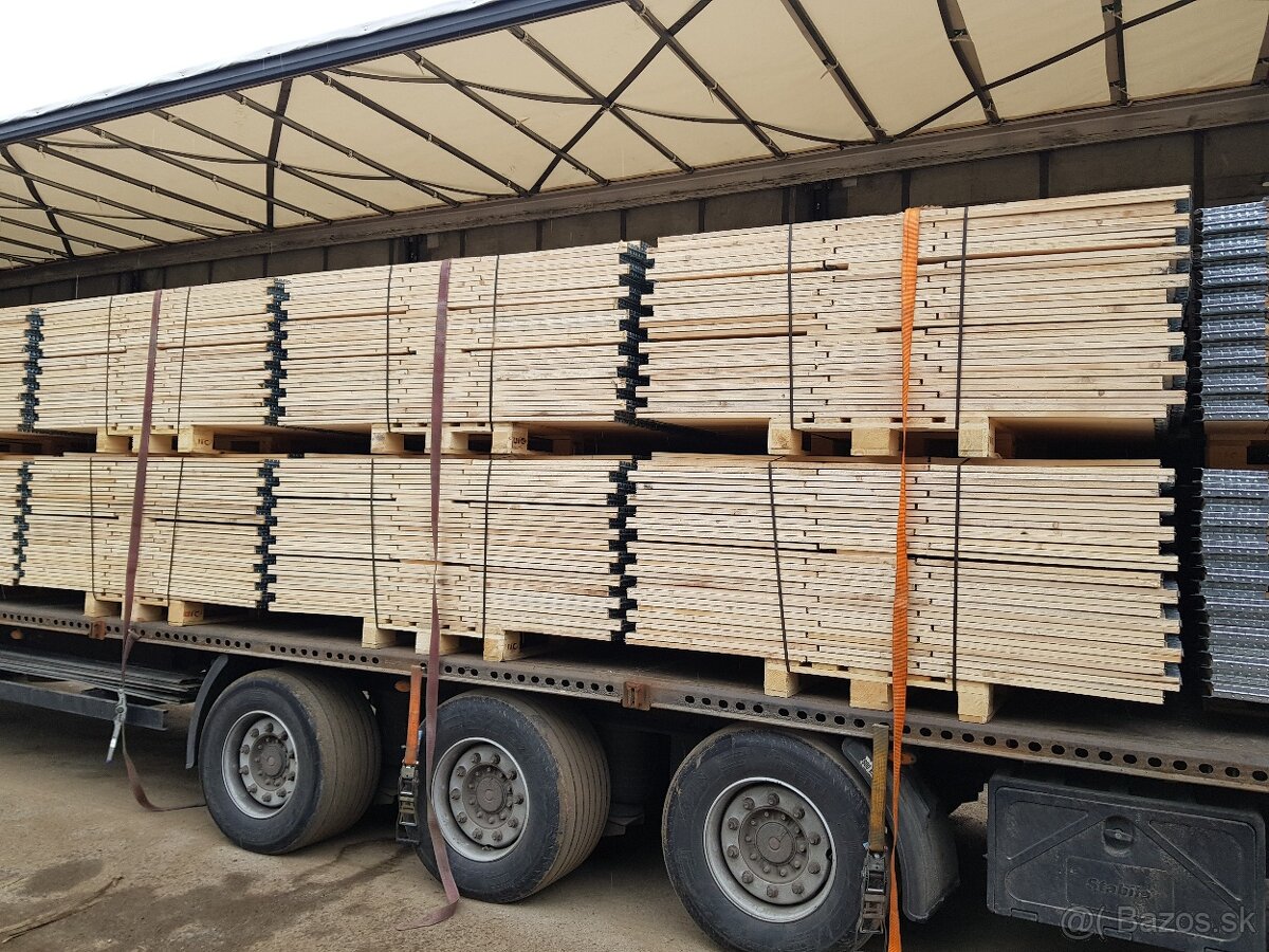 Paletové ohrádky sušené, brúsené, ideálne na vyvýšené záhony - 2