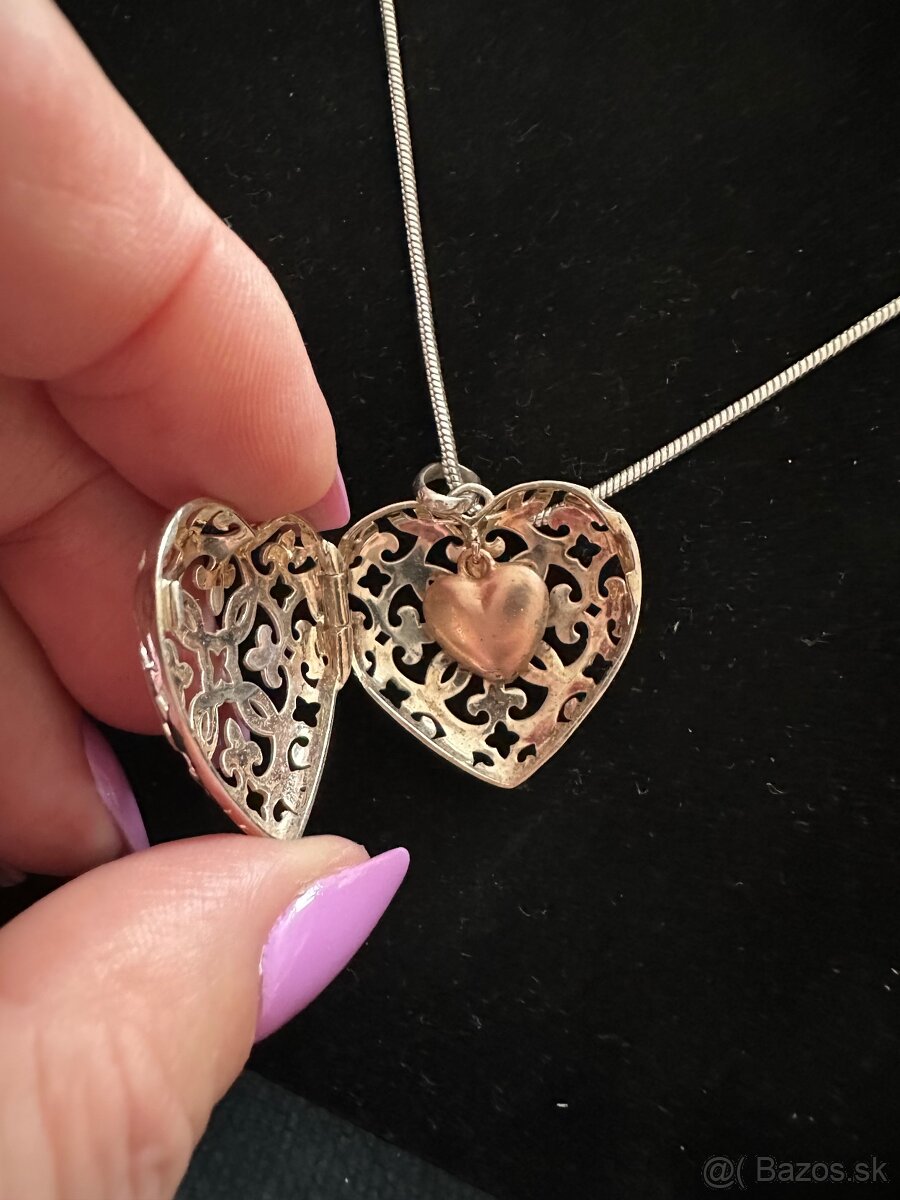 Prívesok SRDCE zn. Thomas Sabo originál - 2