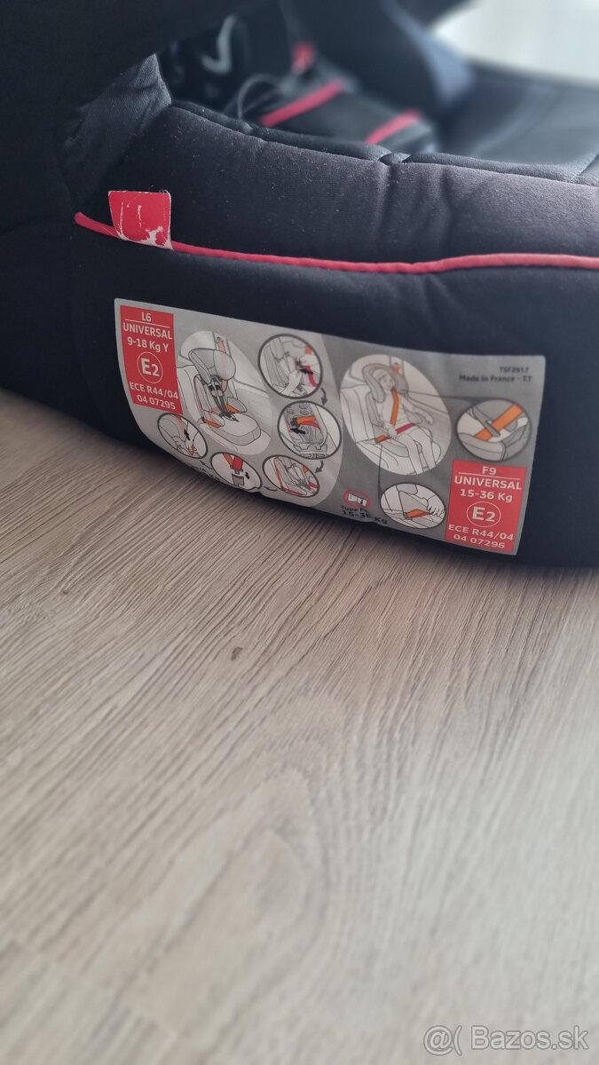 Predame autosedacku Ferrari 9-36kg - 2