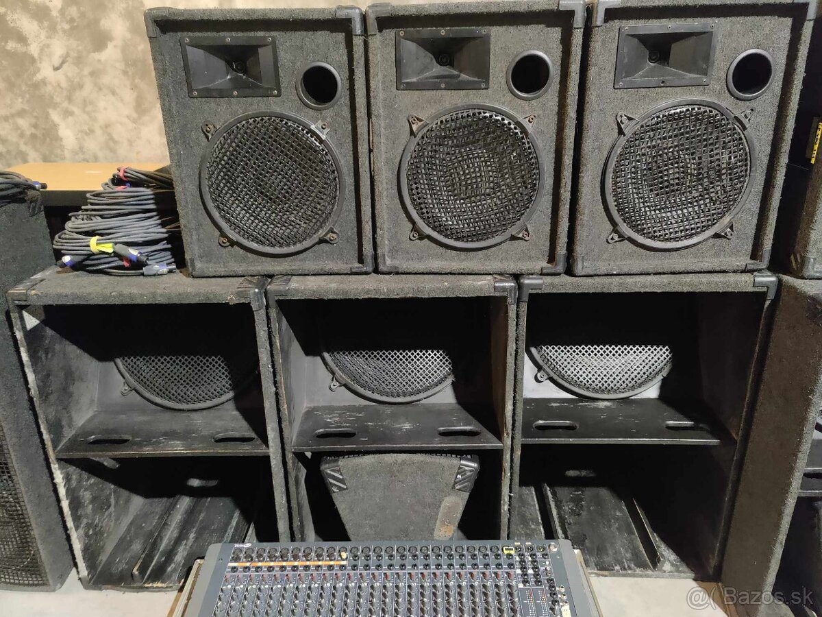 Zvuková technika, pasívne klubové PA / BV Audio - 2