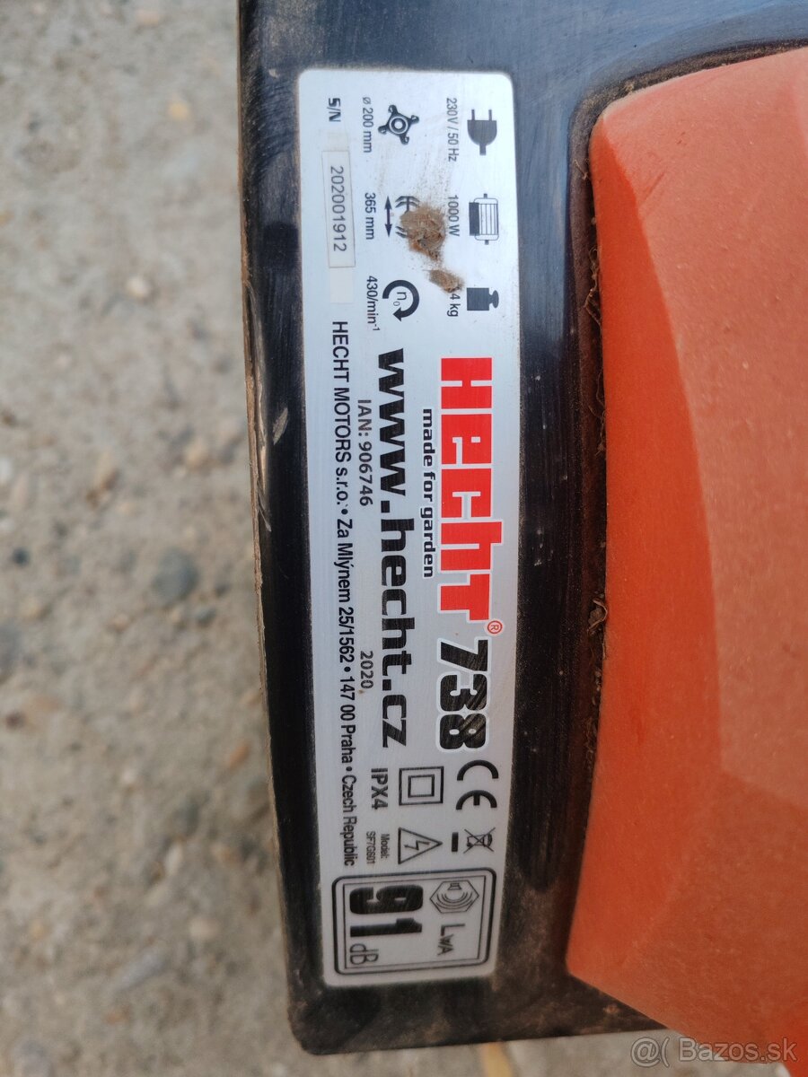 Elektrický kultivátor HECHT 738 - 2