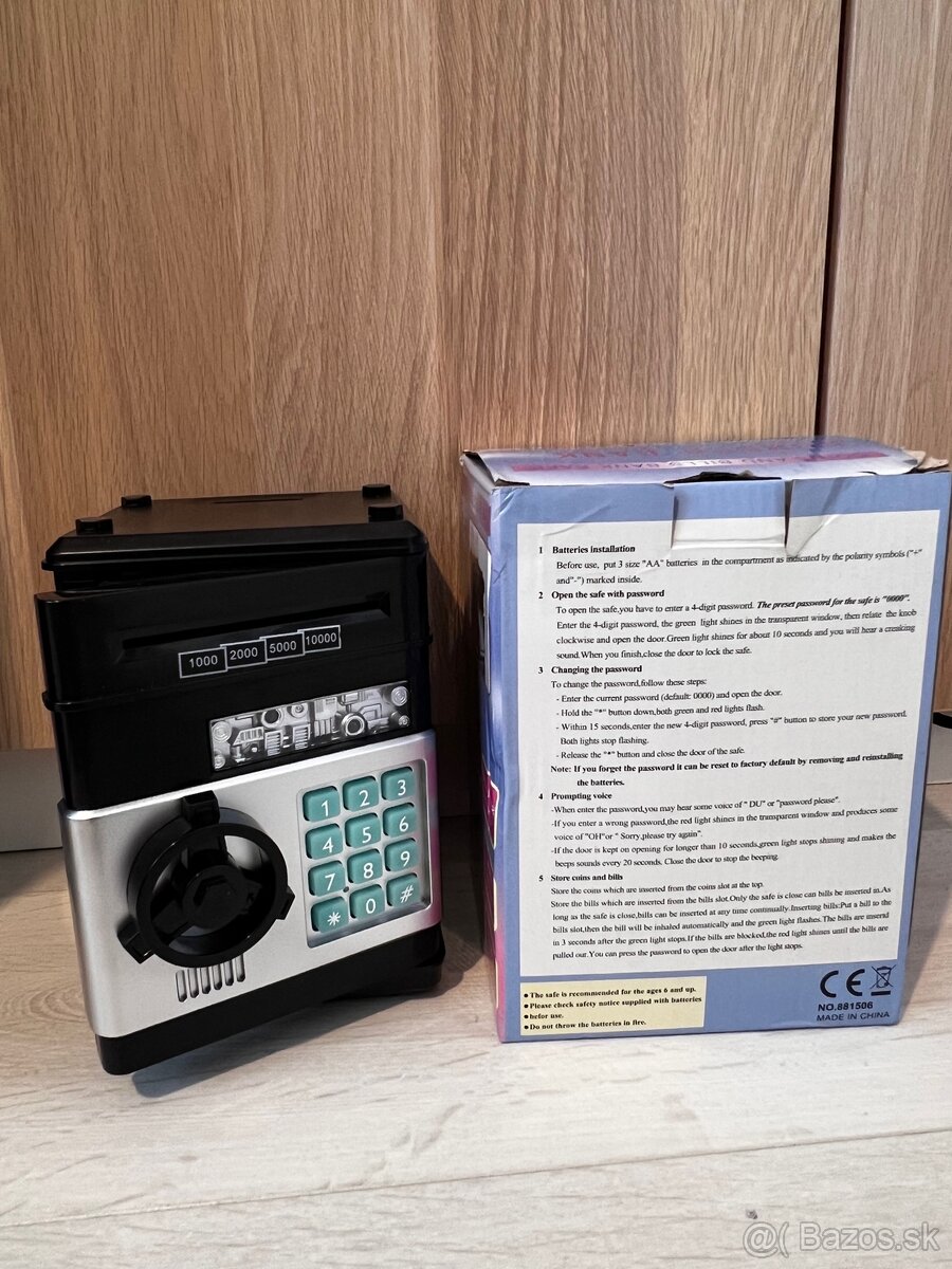 Detský trezor na peniaze - 2