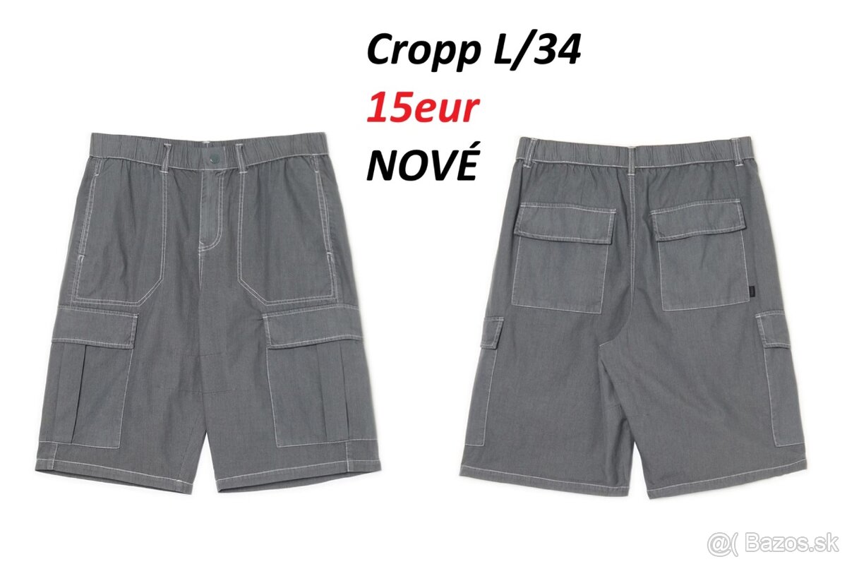 Kraťasy Cropp tmavosivé - 2