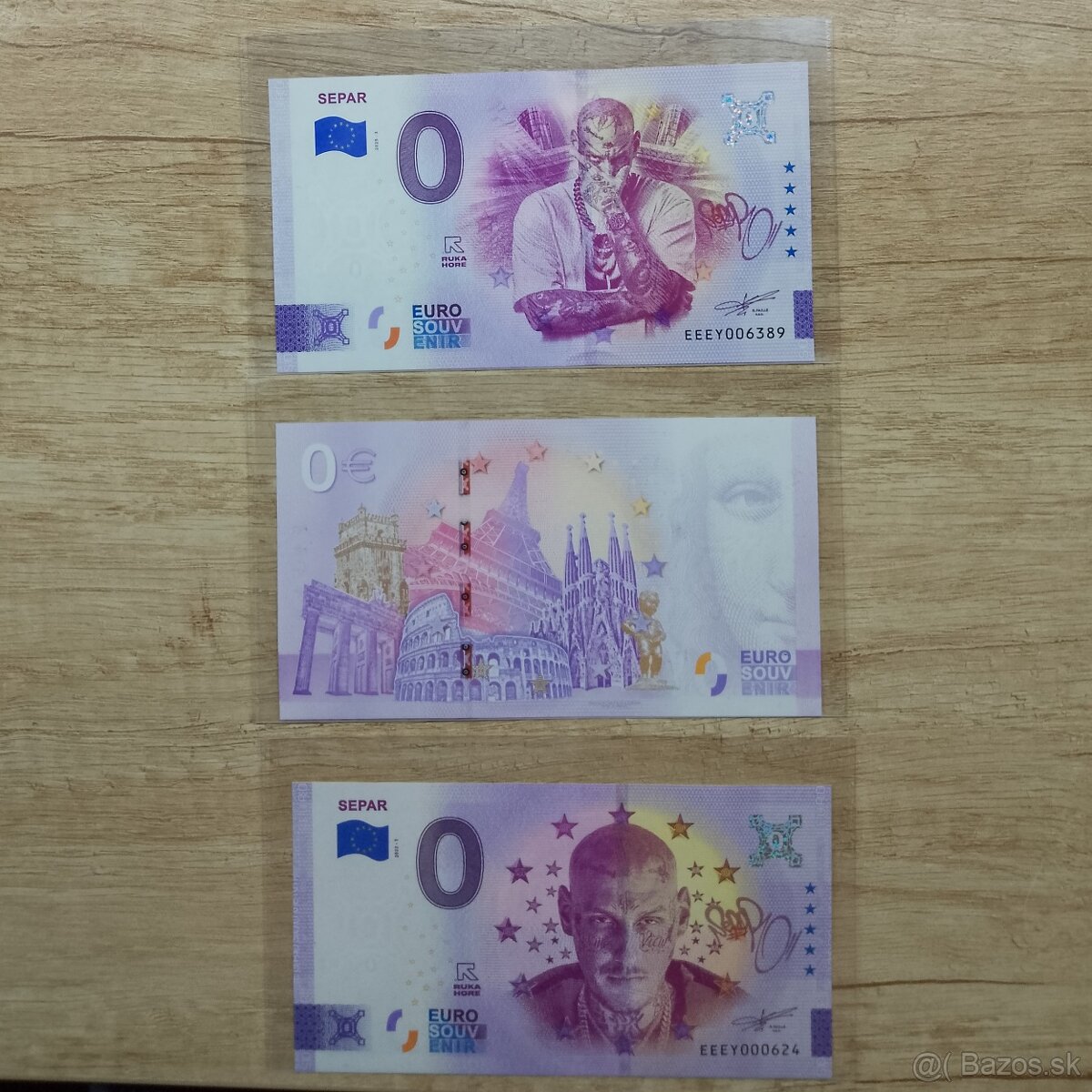 Separ bankovky trilógia - 2