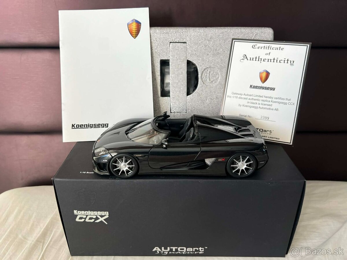 1:18 Autoart, Koenigsegg - 2