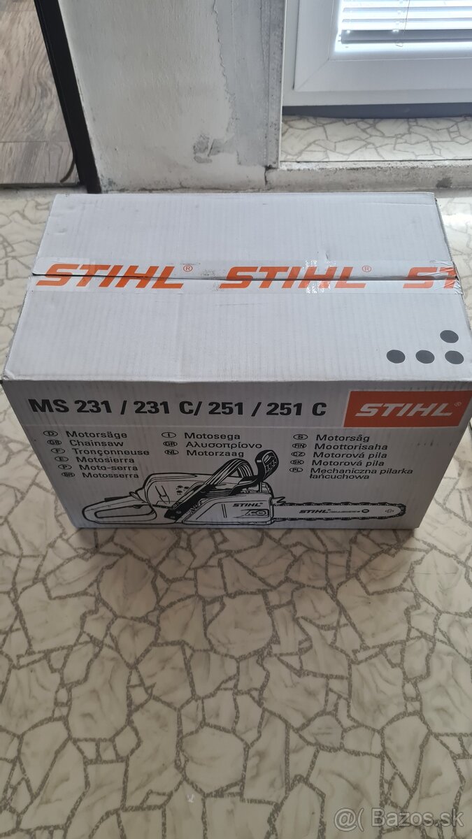 Benzinova píla Stihl - 2