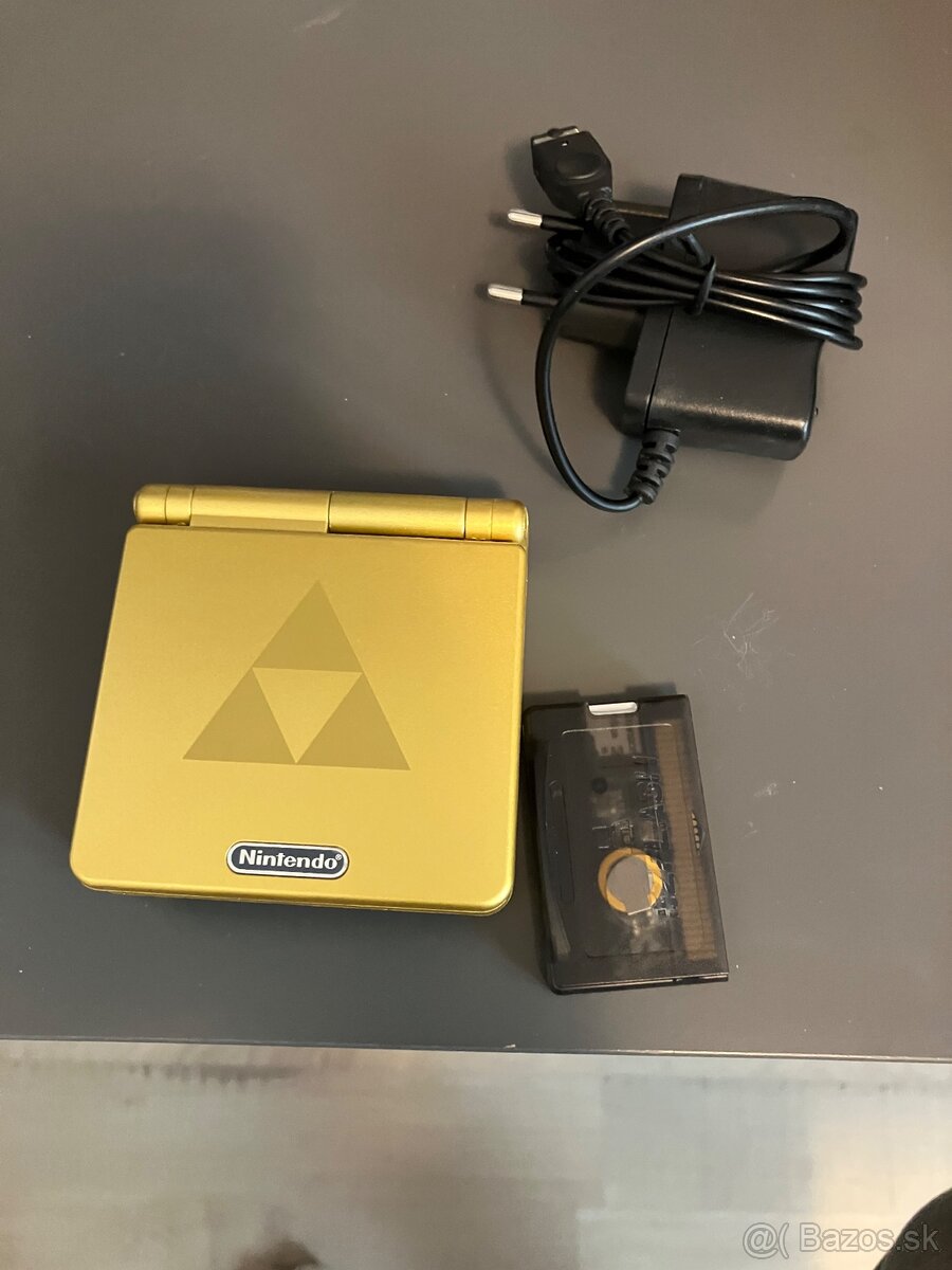 Game Boy Advance SP Zelda edition + EZ flash - 2