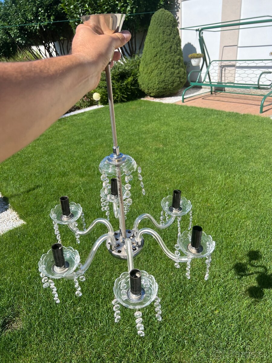 Krystalovy retro luster - 2