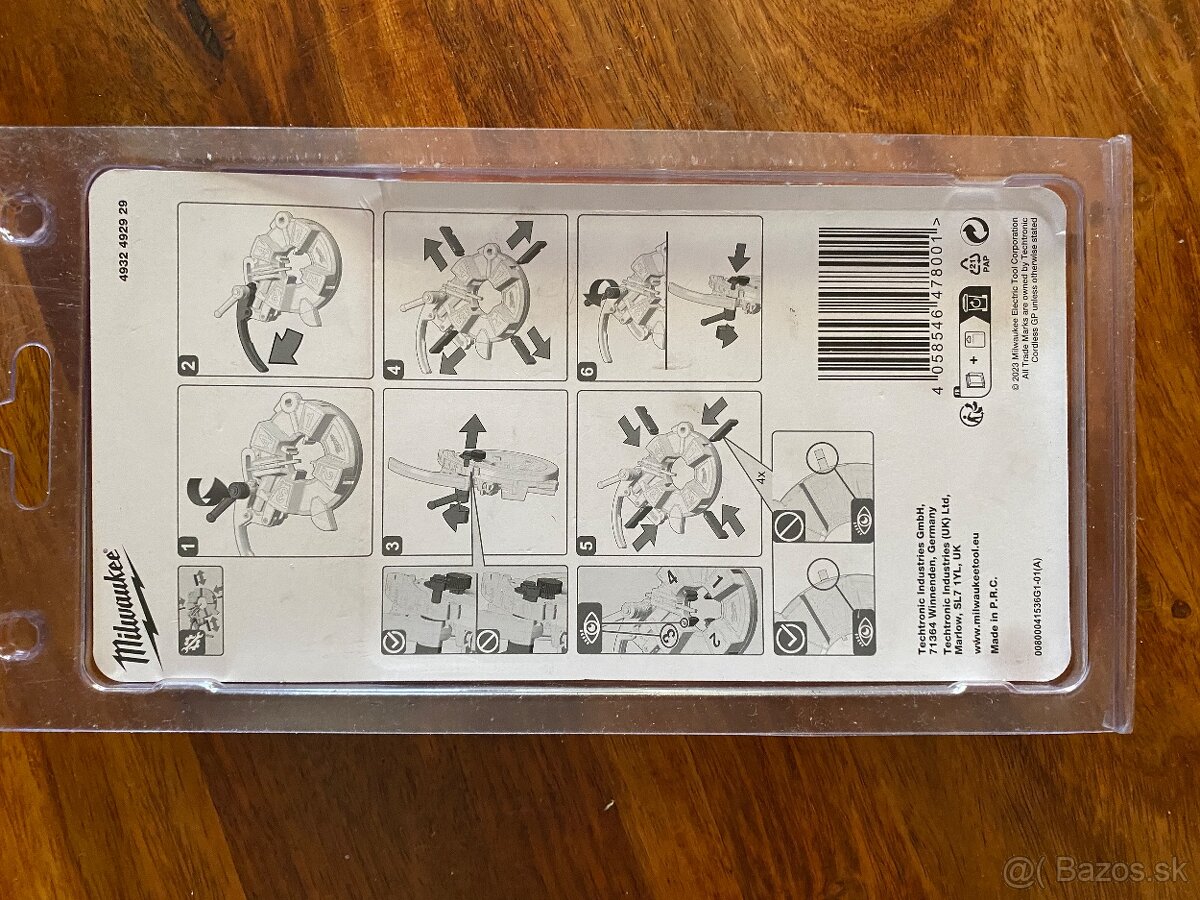 Zavitorezne noze Milwaukee do hlav Ridgid - 2