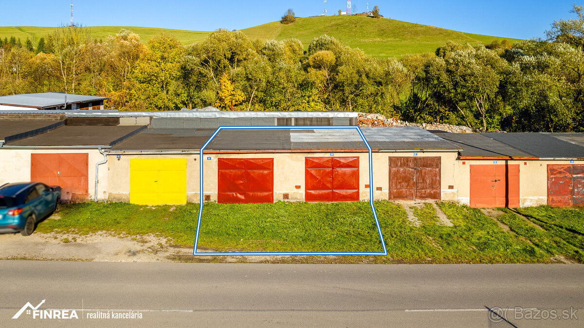 FINREA | Dvojgaráž v obci Istebné - 2