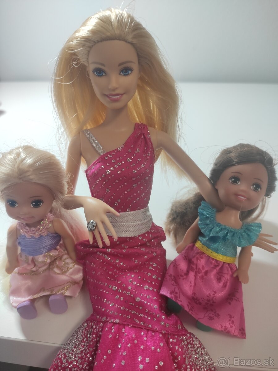 Barbie s dvoma dcérkami. - 2
