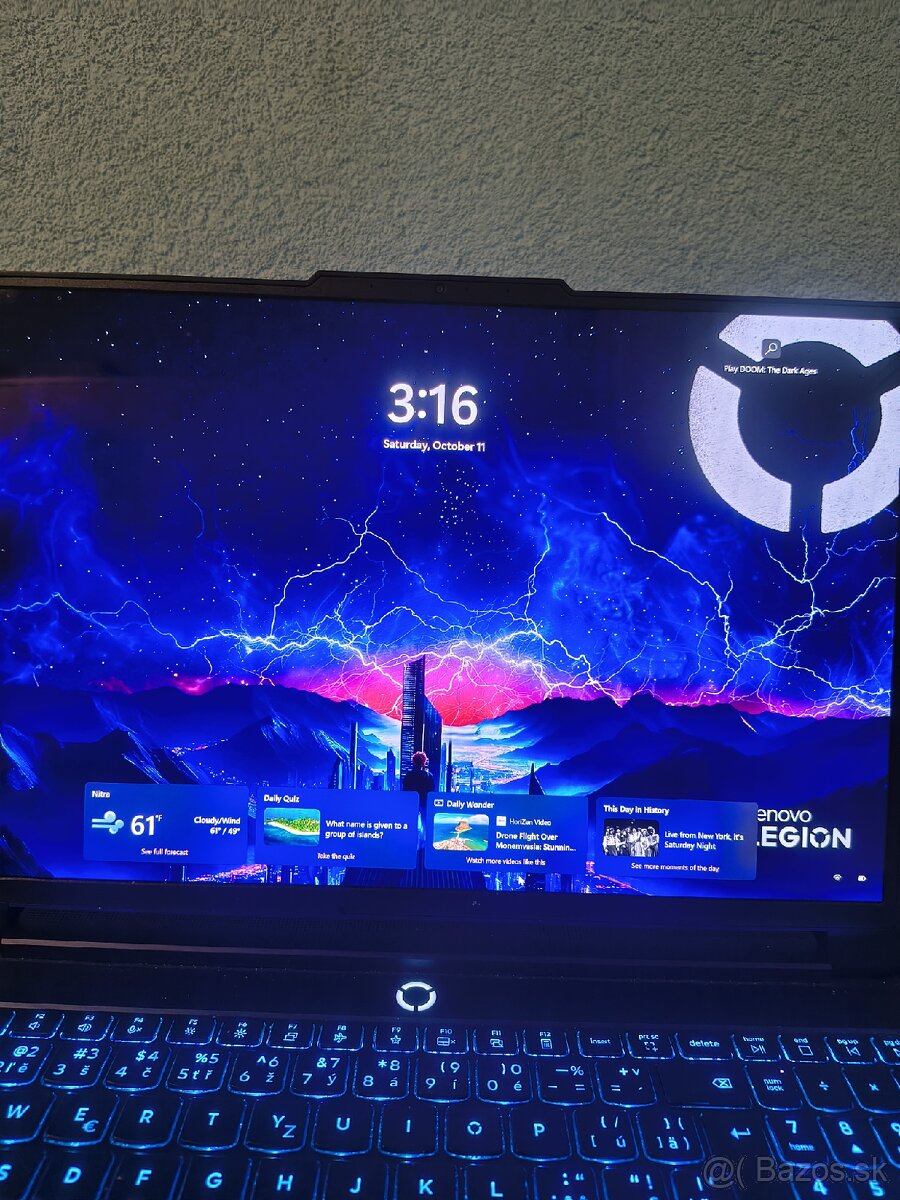 Herný notebook Lenovo Legion pro 7(2025) - 2