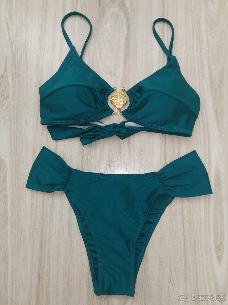 Bikiny č. S smaragdovo zelené - 2