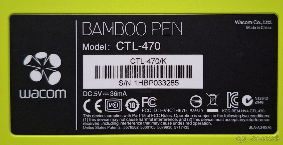 Graficke tablety Bamboo Wacom CTL-470 a CTL-672 - 2