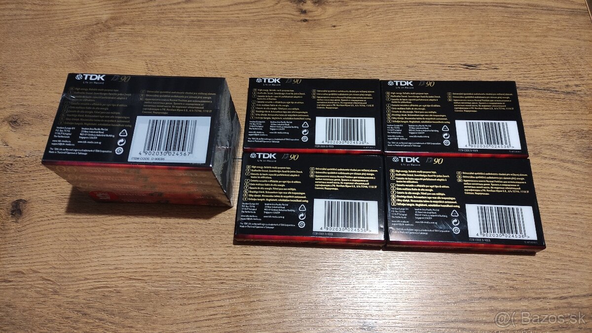 Audiokazety TDK - 2