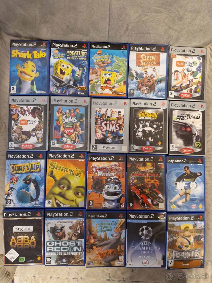 MEGA BALÍČEK HIER NA PLAYSTATION 2 - 2