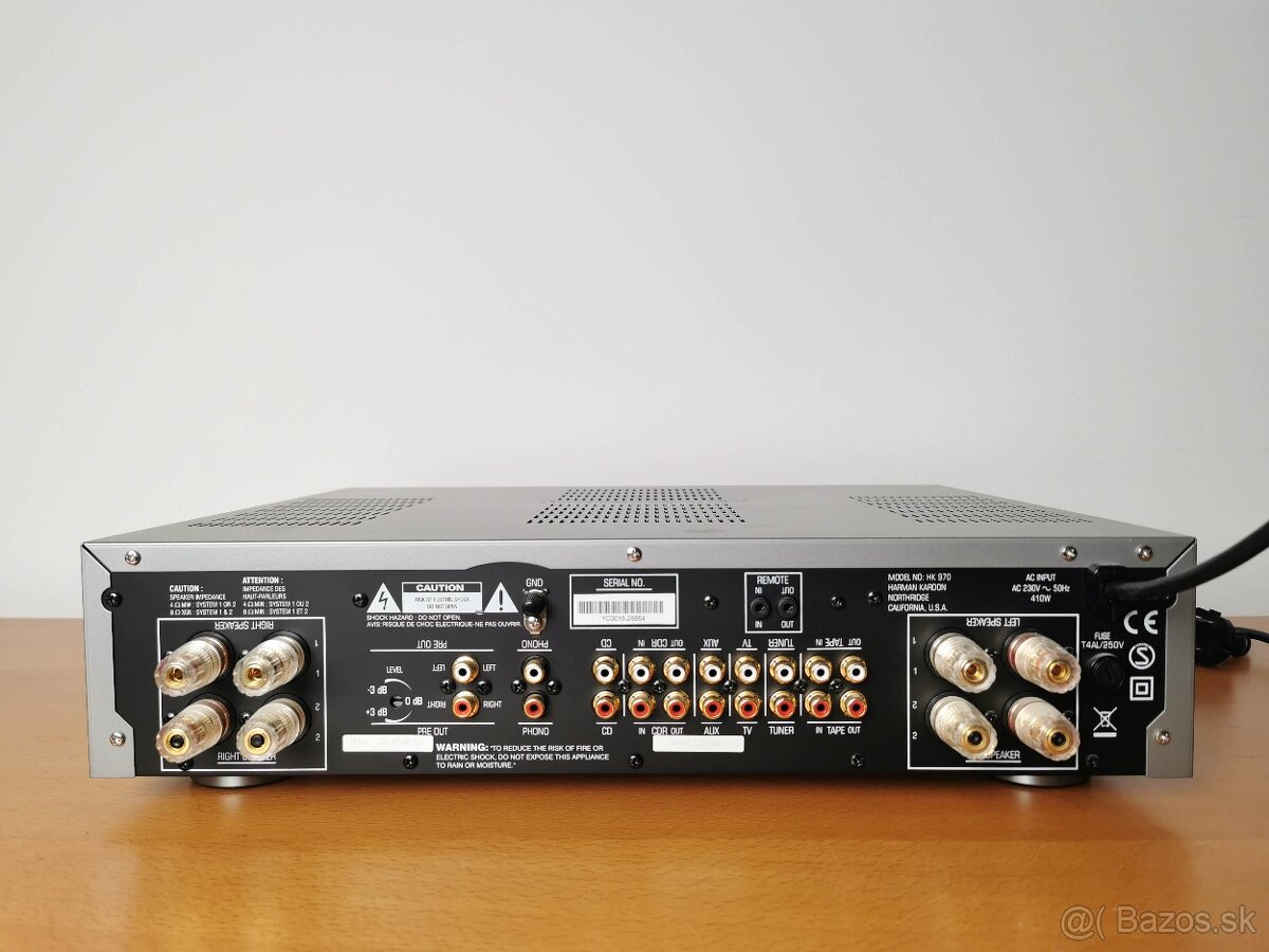 HARMANKARDON HK 970 / strieborny aj cierny - 2