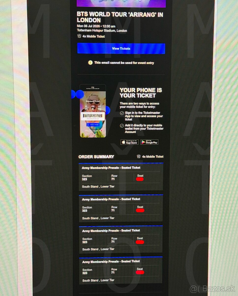 BTS Londyn 6.7.2026 - 2