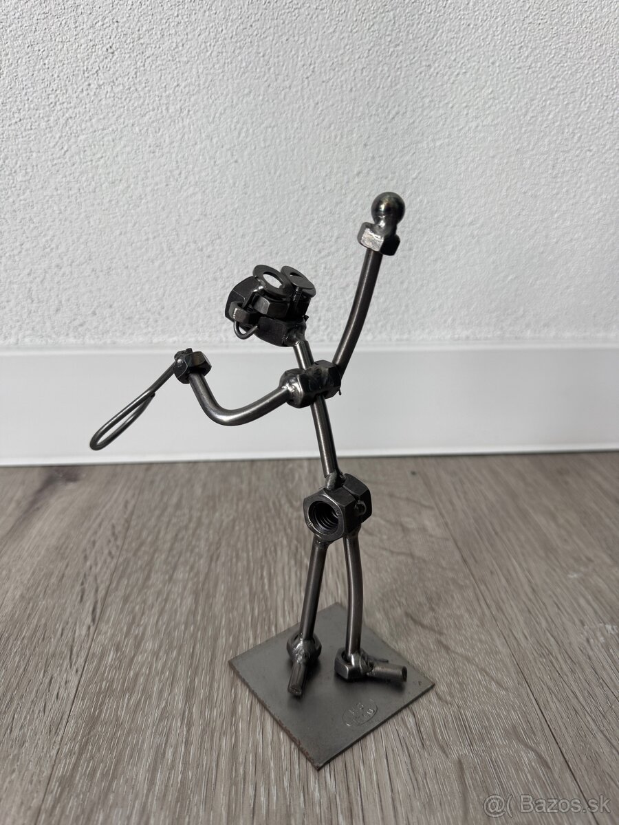 Štýlová kovové postavičky - figúrky - 2