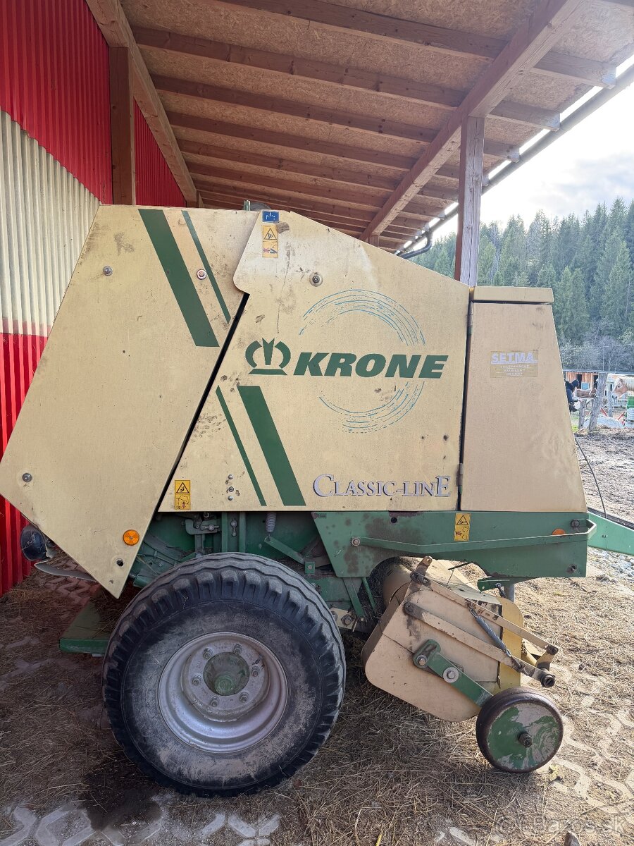 Lis na okrúhle baliky Krone 130 - 2