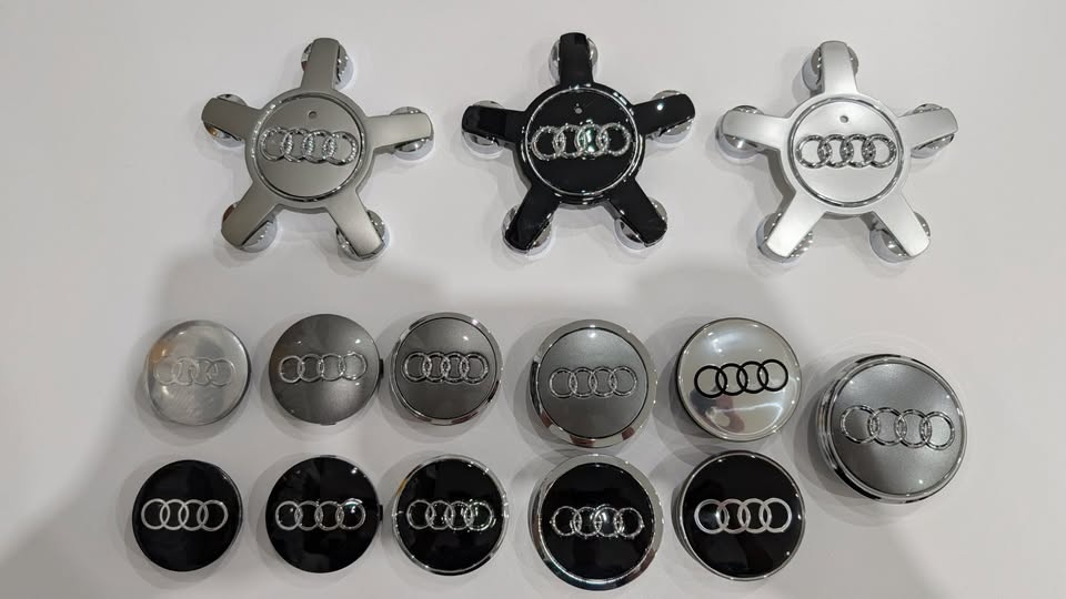 Stredove krytky - pukličky AUDI - 2