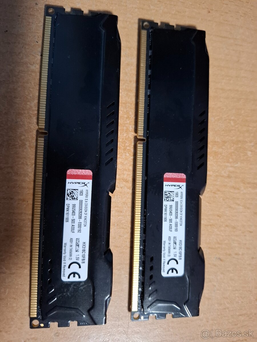 Kingston Fury Hyper X 1866mhz - 2