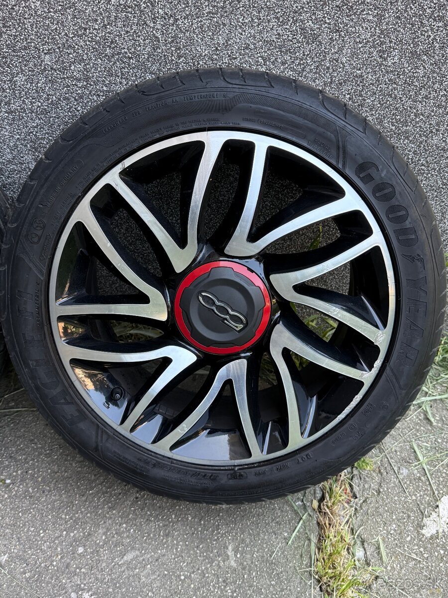 Predám elektrony, kolesa Fiat 225/45 R17 - 2