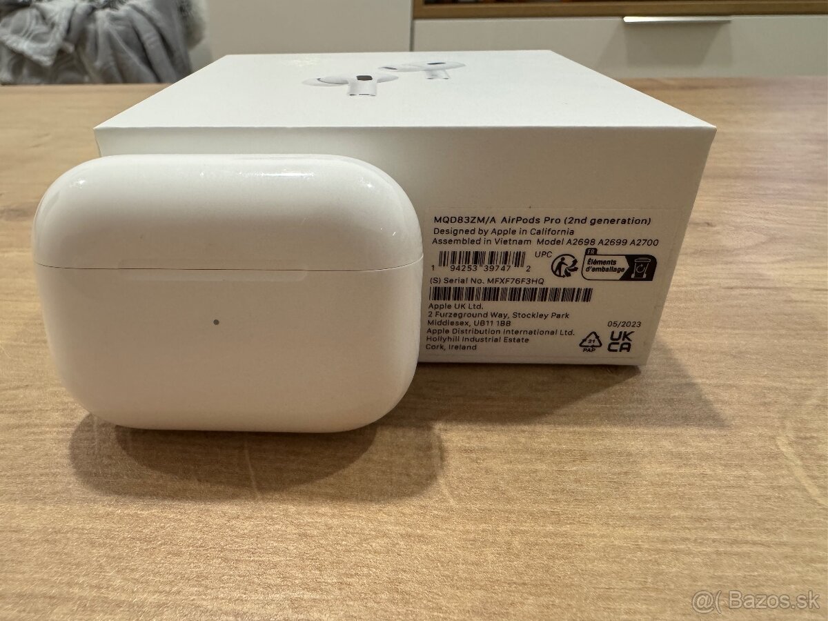 Predám Apple Airpods Pro 2 - 2